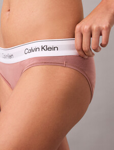 Icon Cotton Modal - 2 Pack Bikini Briefs, Soft Sable/Silver Peony, hi-res