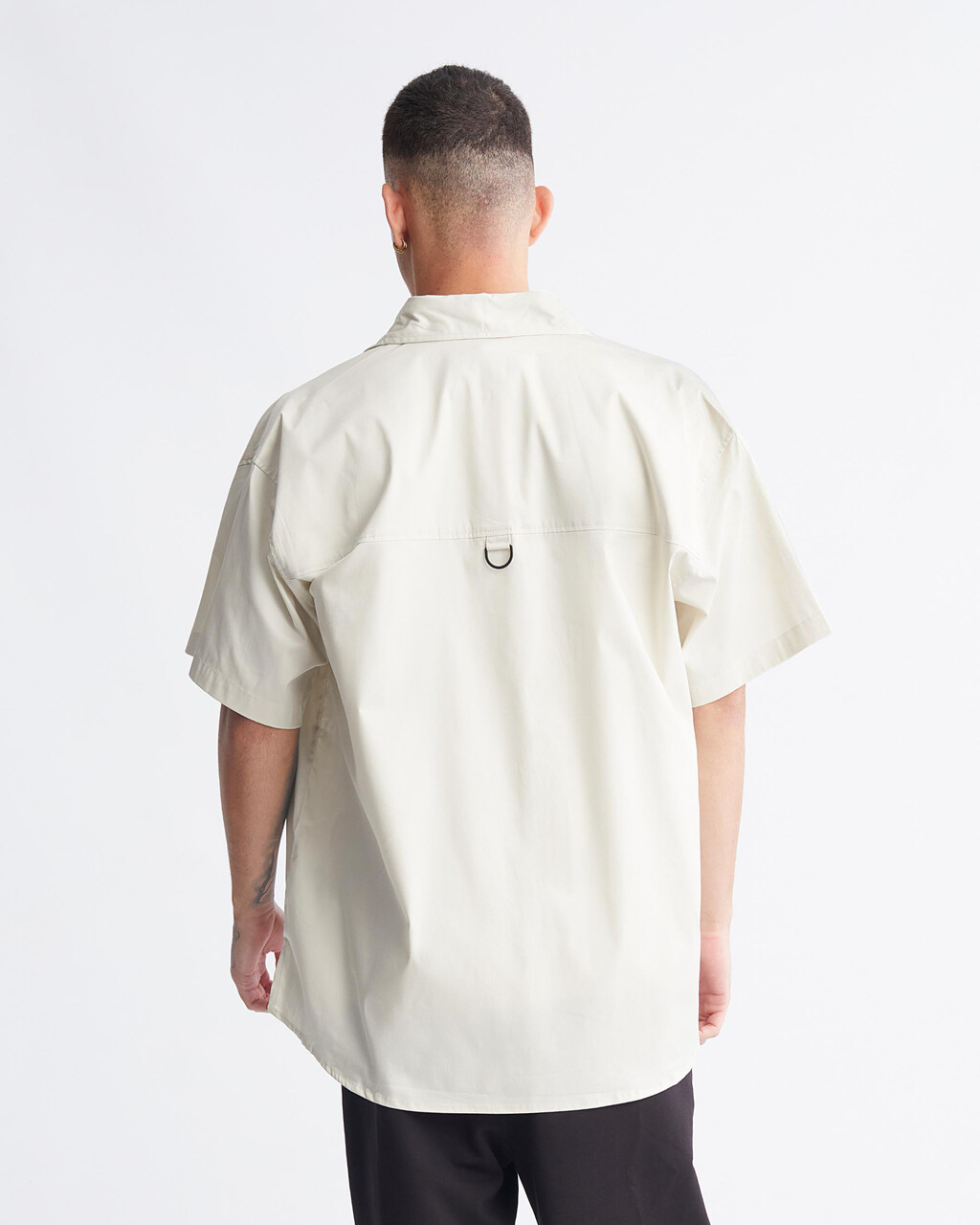 37.5 Short Sleeve Utility Shirt, Eggshell, hi-res