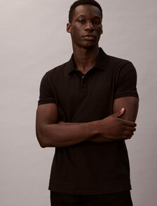 Classic Monogram Polo, Black, hi-res