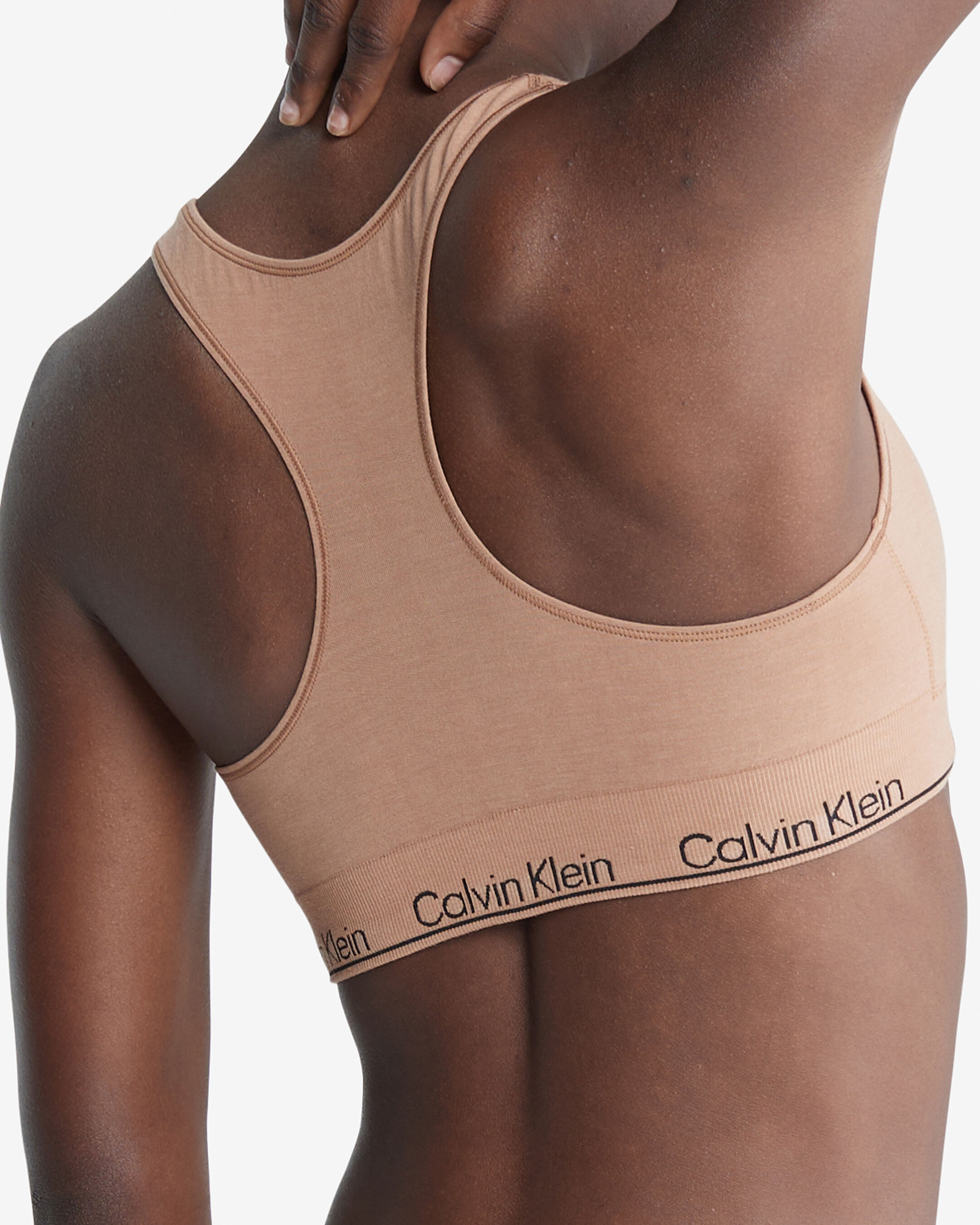 Modern Seamless Lightly Lined Bralette natural Calvin Klein Hong Kong