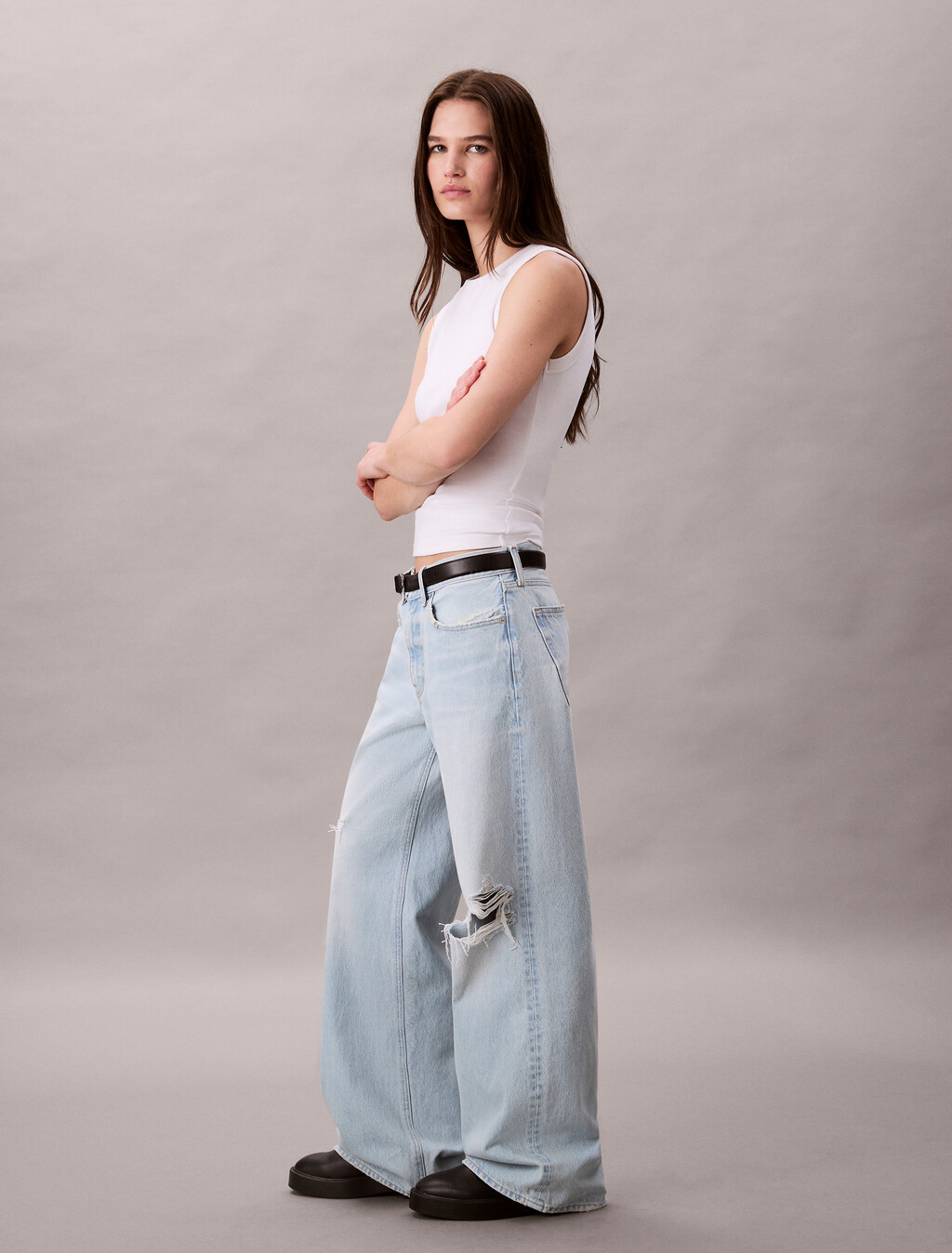 Low Rise Baggy Jeans, LIGHT RINVINGTON, hi-res