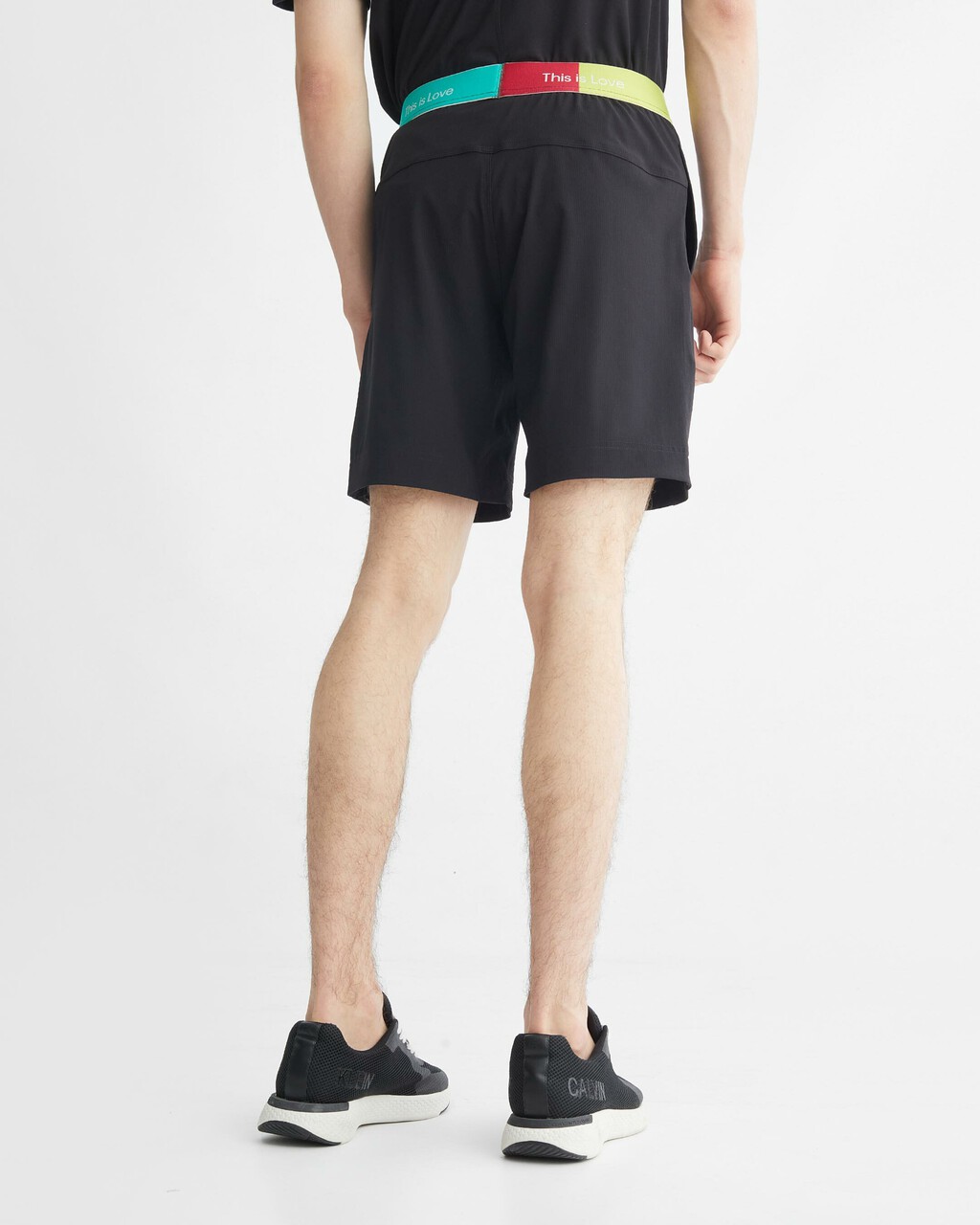 PRIDEGYM SHORTS, BLACK BEAUTY, hi-res