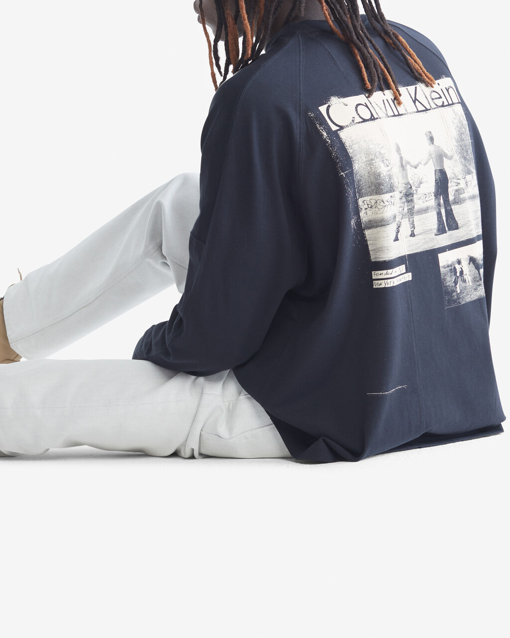 STANDARDS FLYER LONG SLEEVE TEE, Black Beauty, hi-res