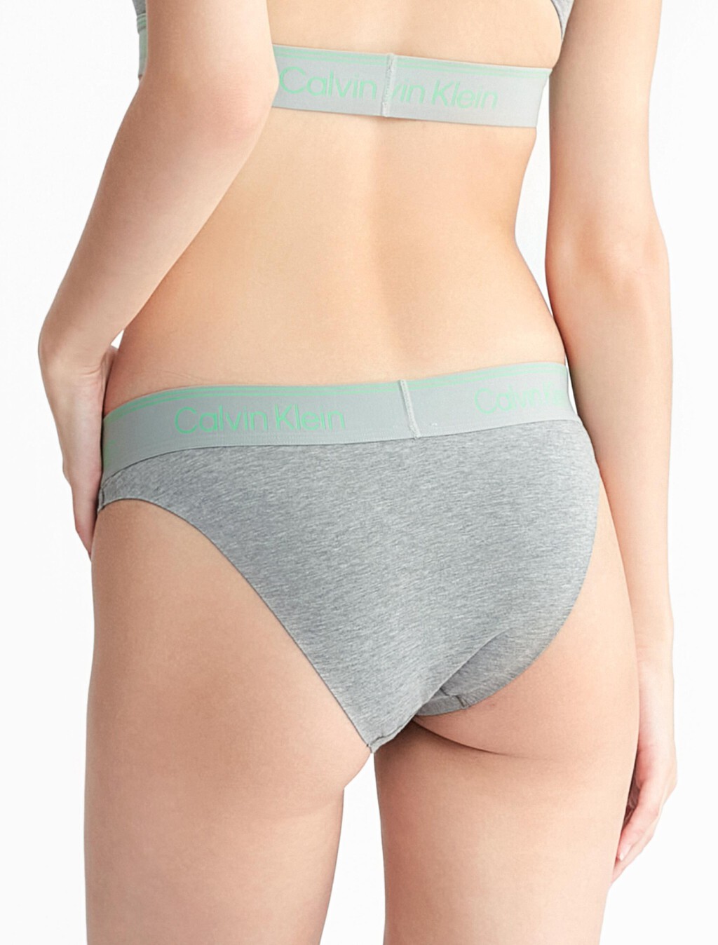 ATHLETIC 運動棉質丁字褲, Medium Grey Heather, hi-res
