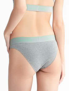 ATHLETIC 運動棉質丁字褲, Medium Grey Heather, hi-res