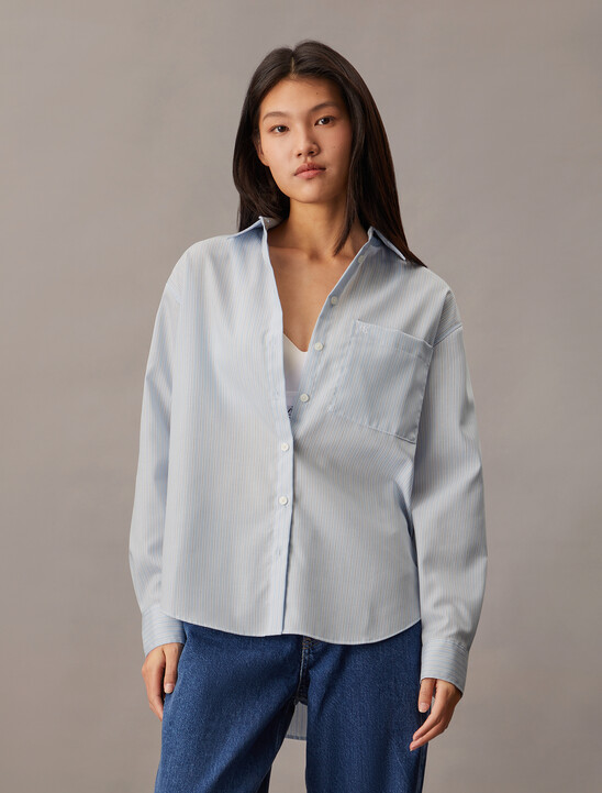 Breathable Monogram Relaxed Shirt