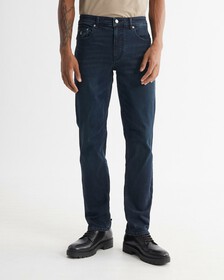 Body Jeans, Blue Black Back Embro, hi-res
