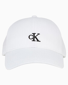 Embroidered Logo Carryover 棒球帽, BRIGHT WHITE, hi-res