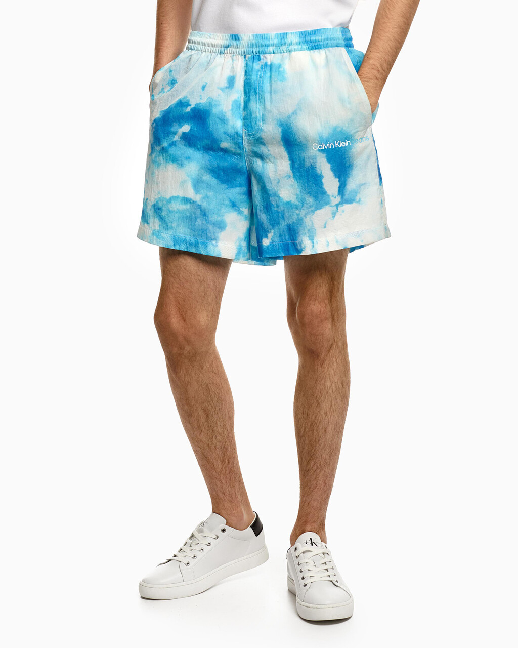 Cloud Print Woven Shorts, Summer Splash Aop, hi-res