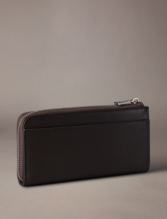 CK Inset Zip Around Wallet