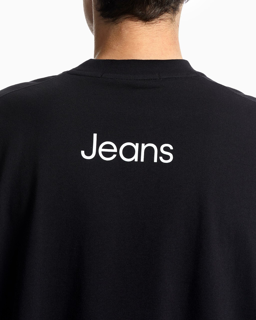 Unisex Bold Logo Institutional Tee, CK BLACK, hi-res
