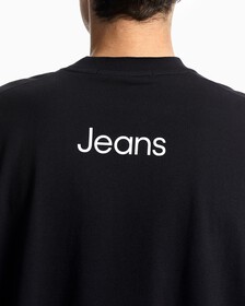 Unisex Bold Logo Institutional Tee, CK BLACK, hi-res