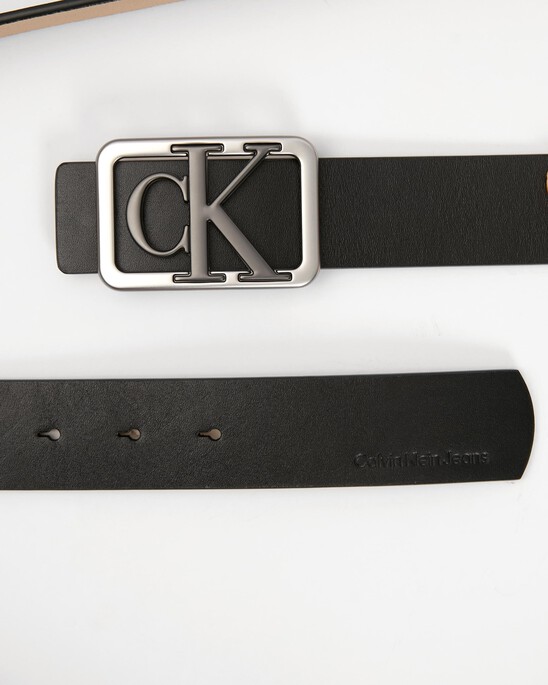 Monogram Plaque Reversible Belt 35Mm