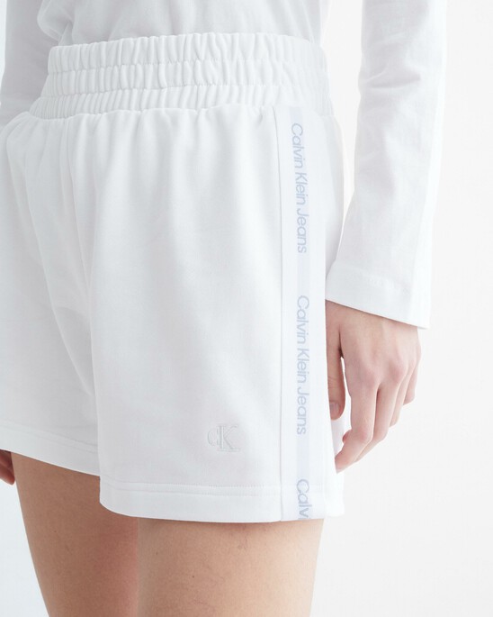 Side Logo Tape Sweatshorts