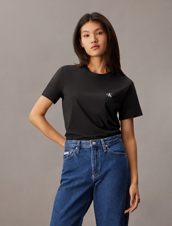 Monogram Crewneck Tee 2 Pack