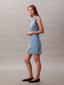 Open Back Cap Sleeve Dress, HUNTINGTON, hi-res