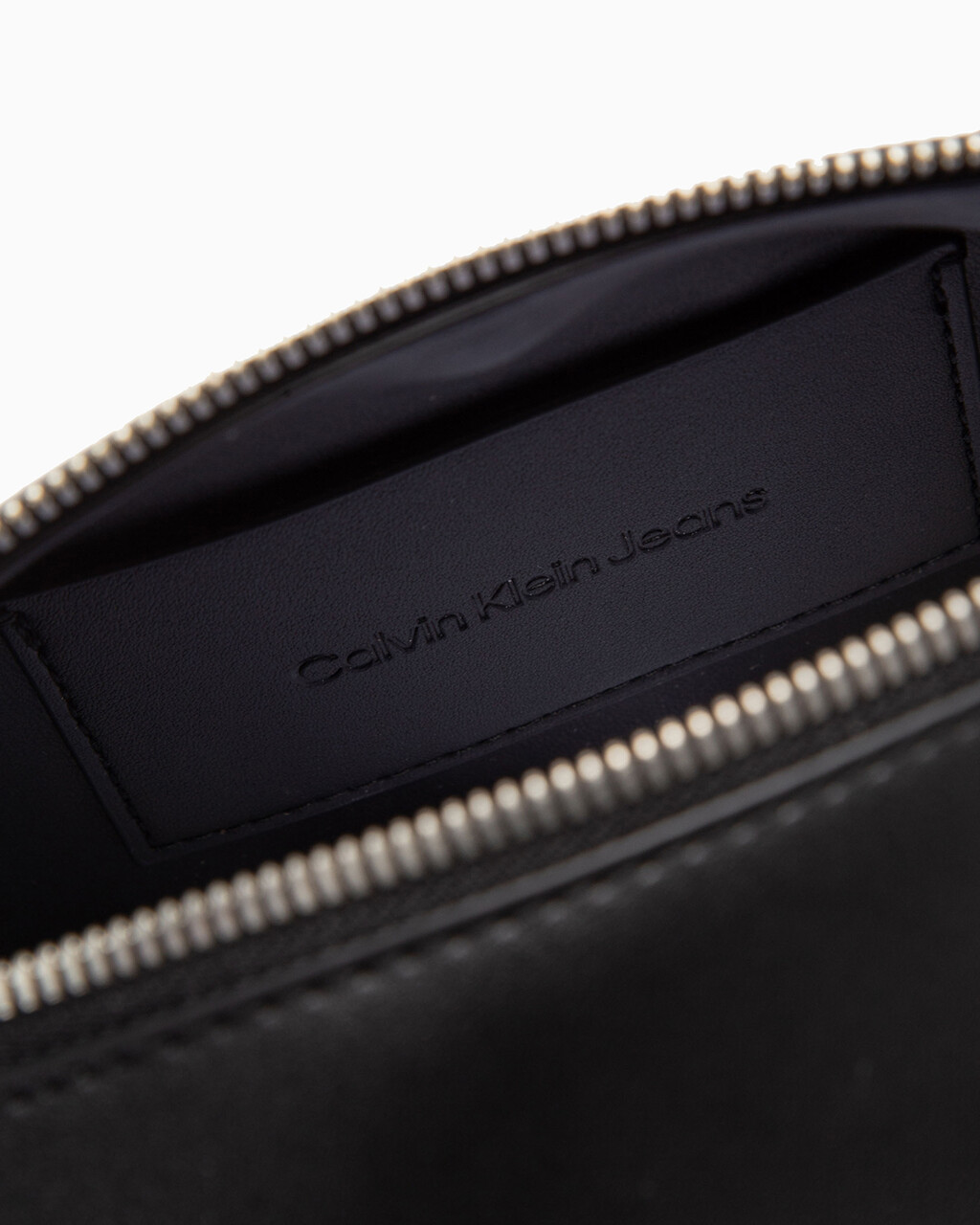 SCULPTED ROUND BAG WITH LOGO TAG, BLACK, hi-res