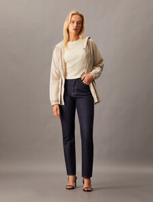 Waisted Zip Up Jacket, Pelican, hi-res
