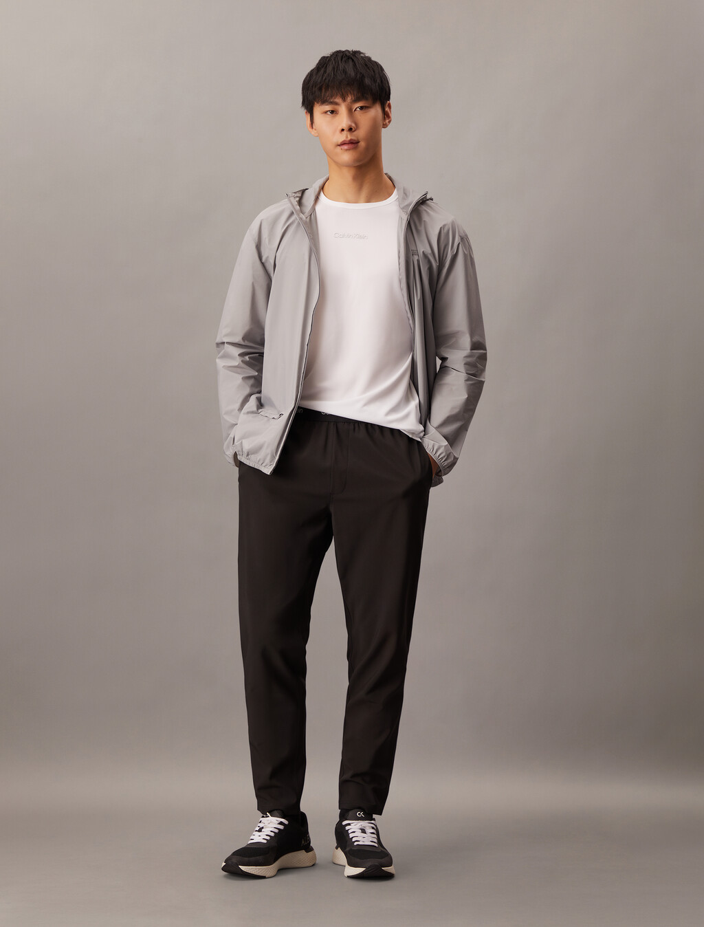 基本款標誌 T 恤, Classic White, hi-res