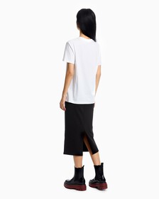 INSTITUTIONAL STRAIGHT TEE, Bright White, hi-res