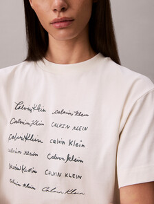 短方版印花 T 恤, Tofu, hi-res