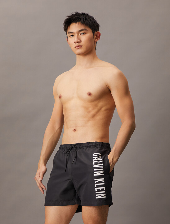 Medium Drawstring Swim Shorts - Intense Power