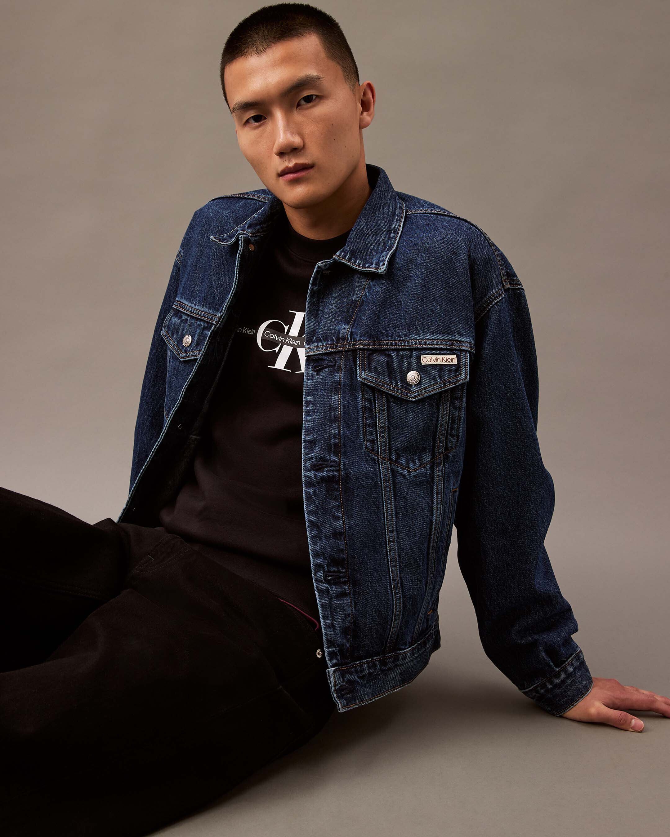 Calvin klein jeans jacket price new arrivals