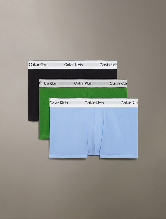 Icon Cotton Stretch Trunks 3 Pack