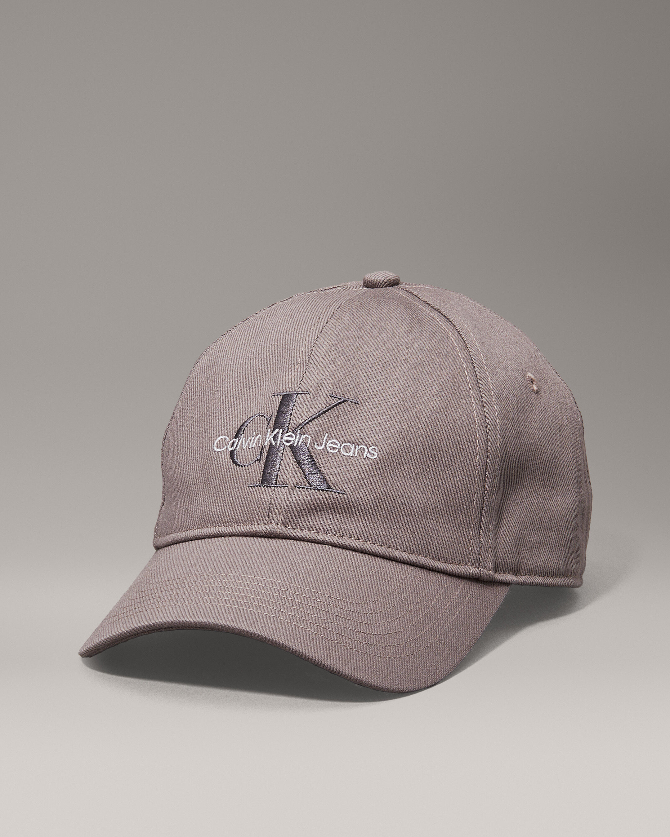 キャップ ^ ^ Unisex CKJ Monogram Embroidered Ball Cap 4K50 Embroidered Monogram Logo Baseball Cap | Calvin Klein