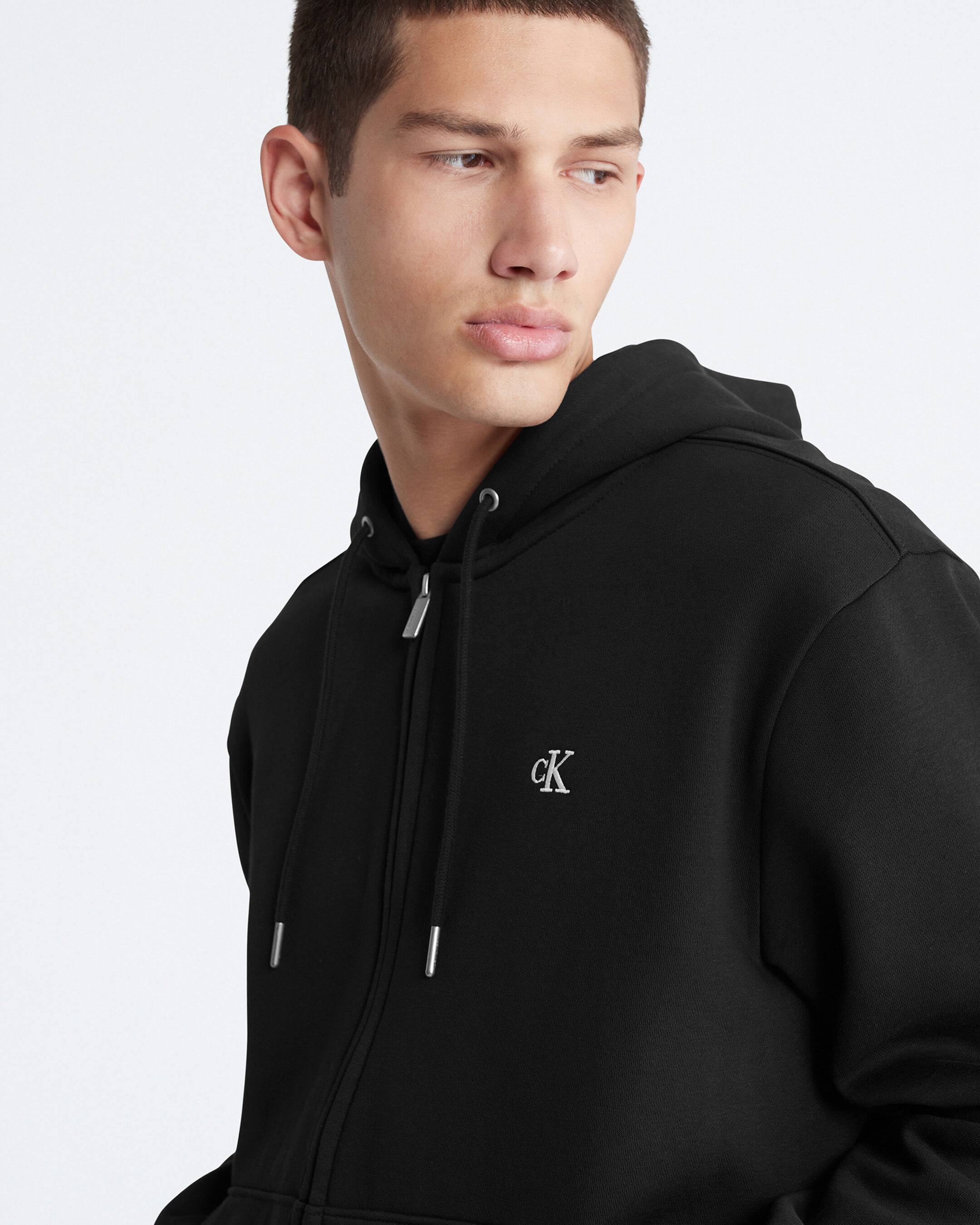 Calvin klein fleece pullover clearance