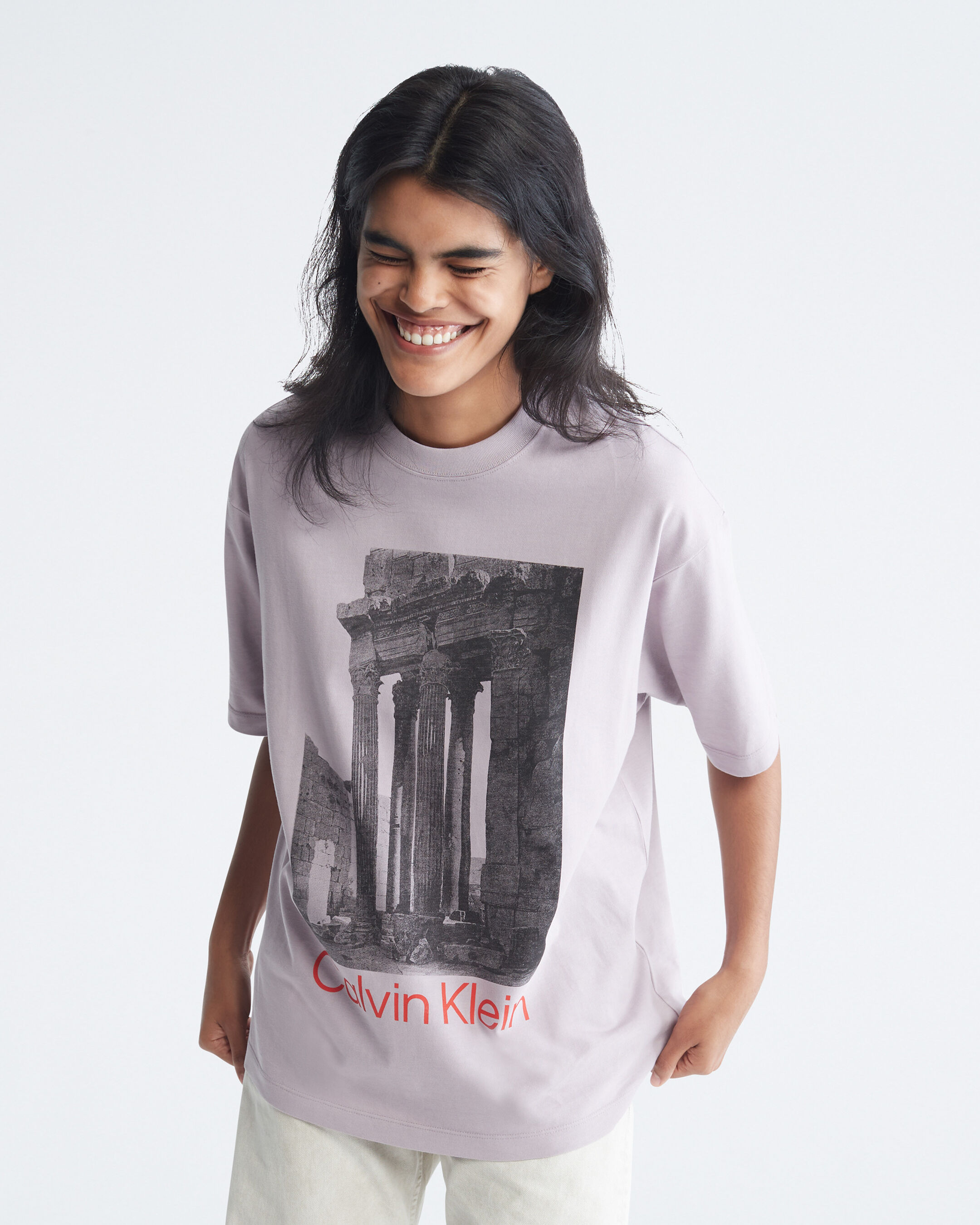Calvin klein graphic t shirts Clearance