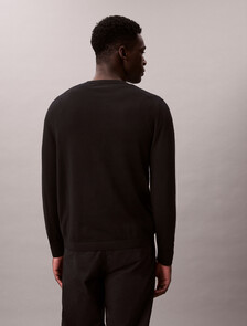 Extra Fine Merino Sweater, Black, hi-res
