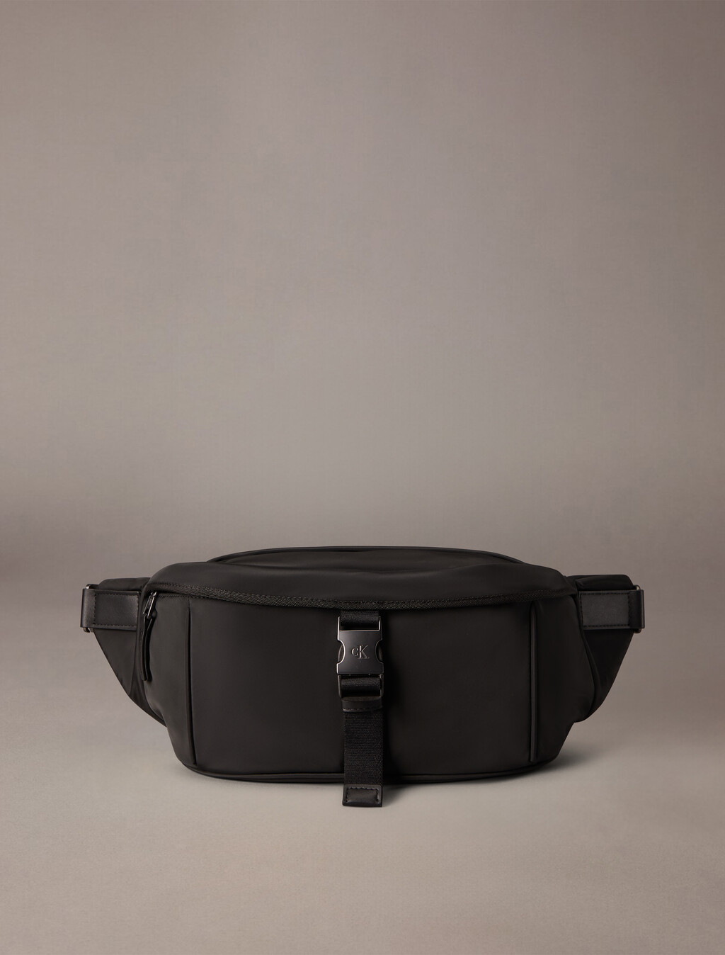 Speed Clip Top Flap Waist Bag, Black, hi-res