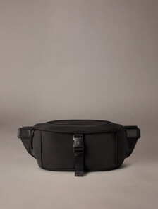 Speed Clip Top Flap Waist Bag, Black, hi-res