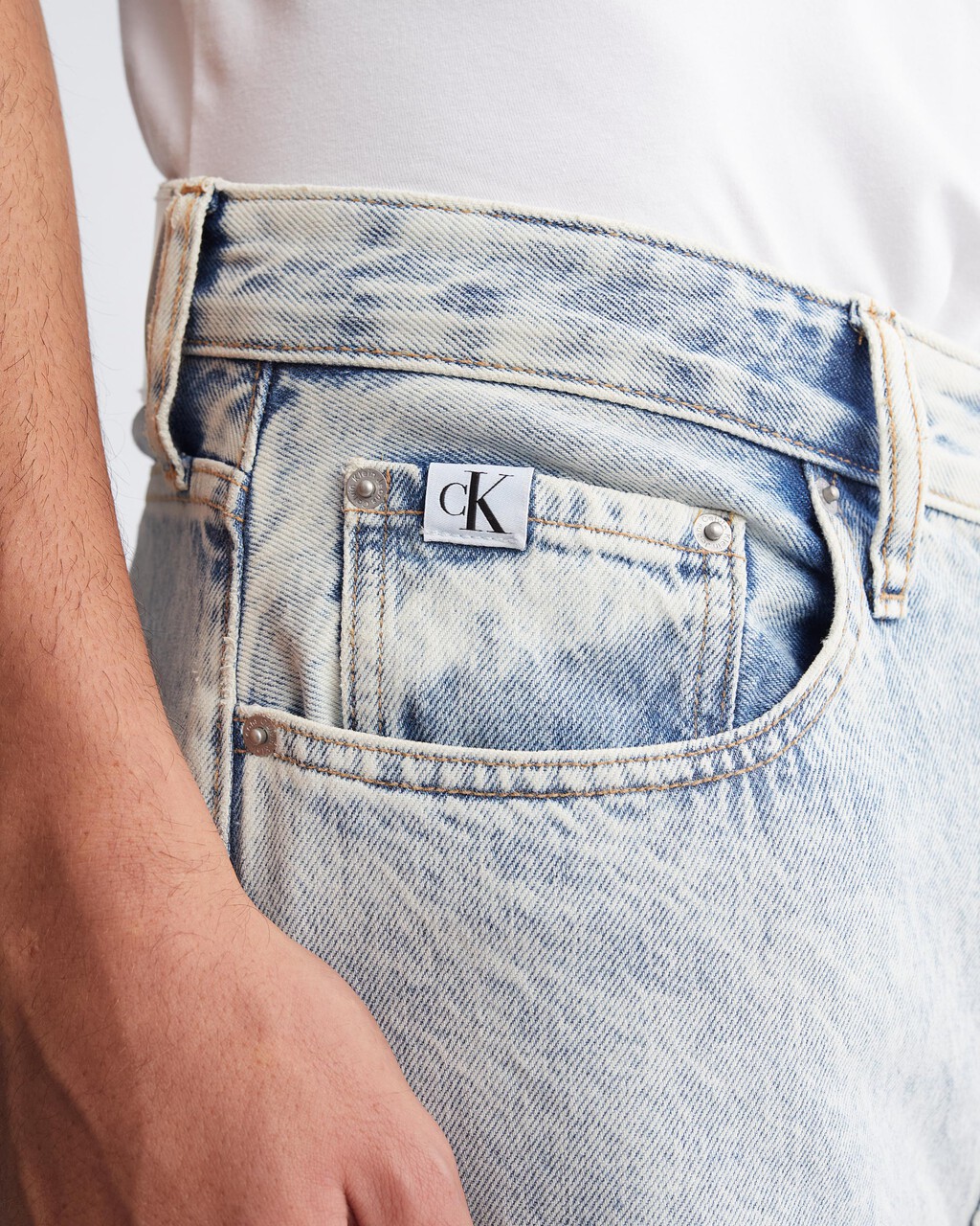 Recycled Cotton 90s Loose Jeans, LIGHT BLUE, hi-res