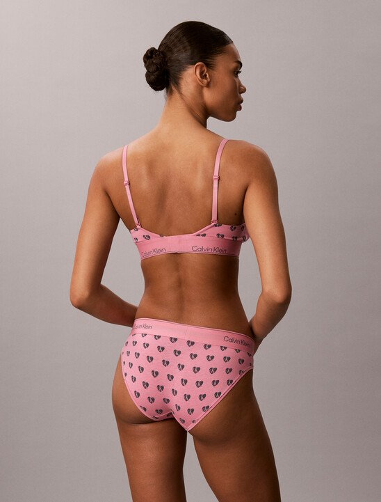 Icon Cotton Modal Lightly Lined Triangle Bralette