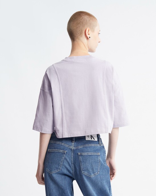 Monologo Badge Oversized Tee