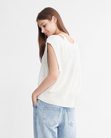 Modern Function 2 In 1 Vest, Ivory, hi-res