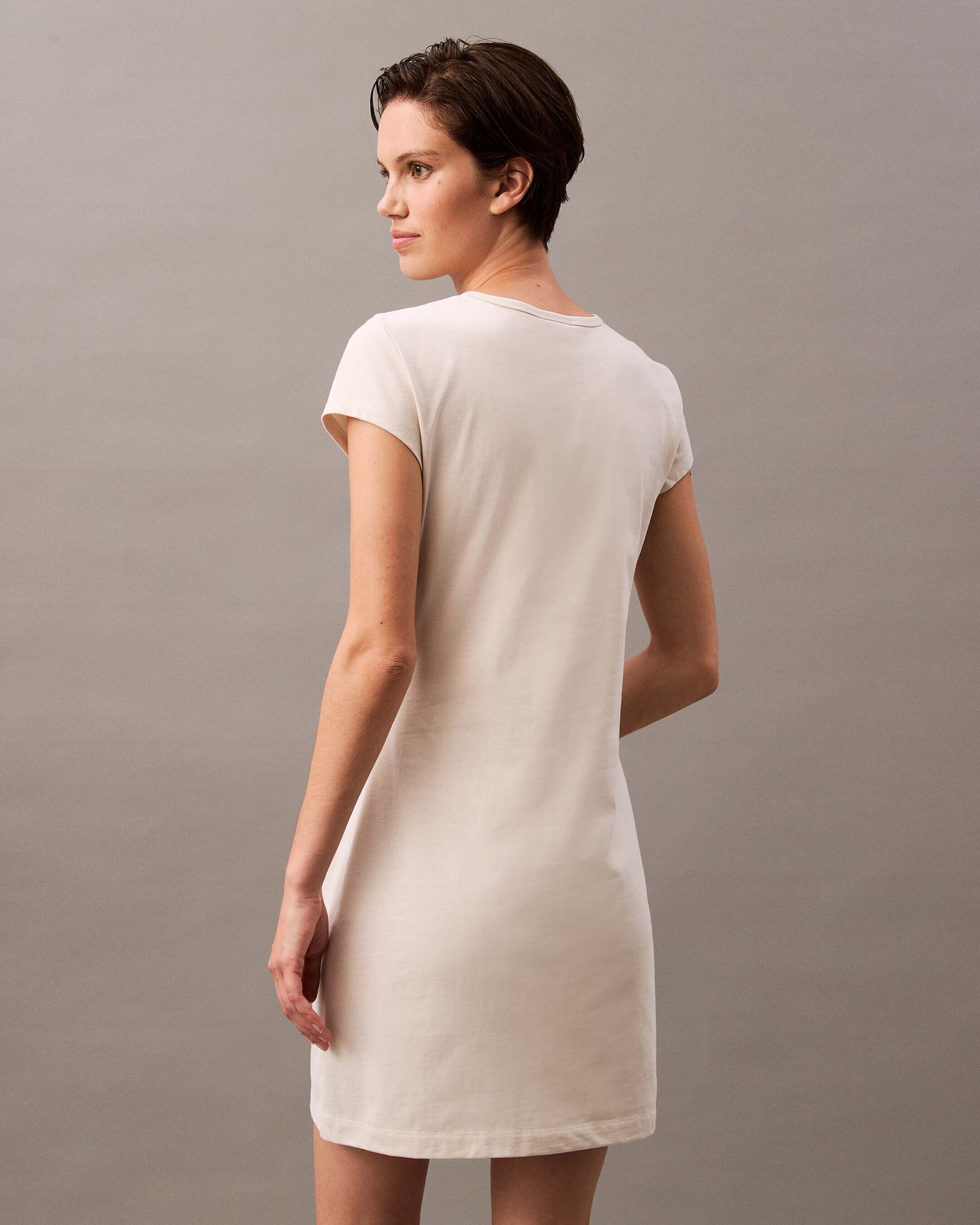 Archive Logo Baby T-shirt Dress | natural | Calvin Klein