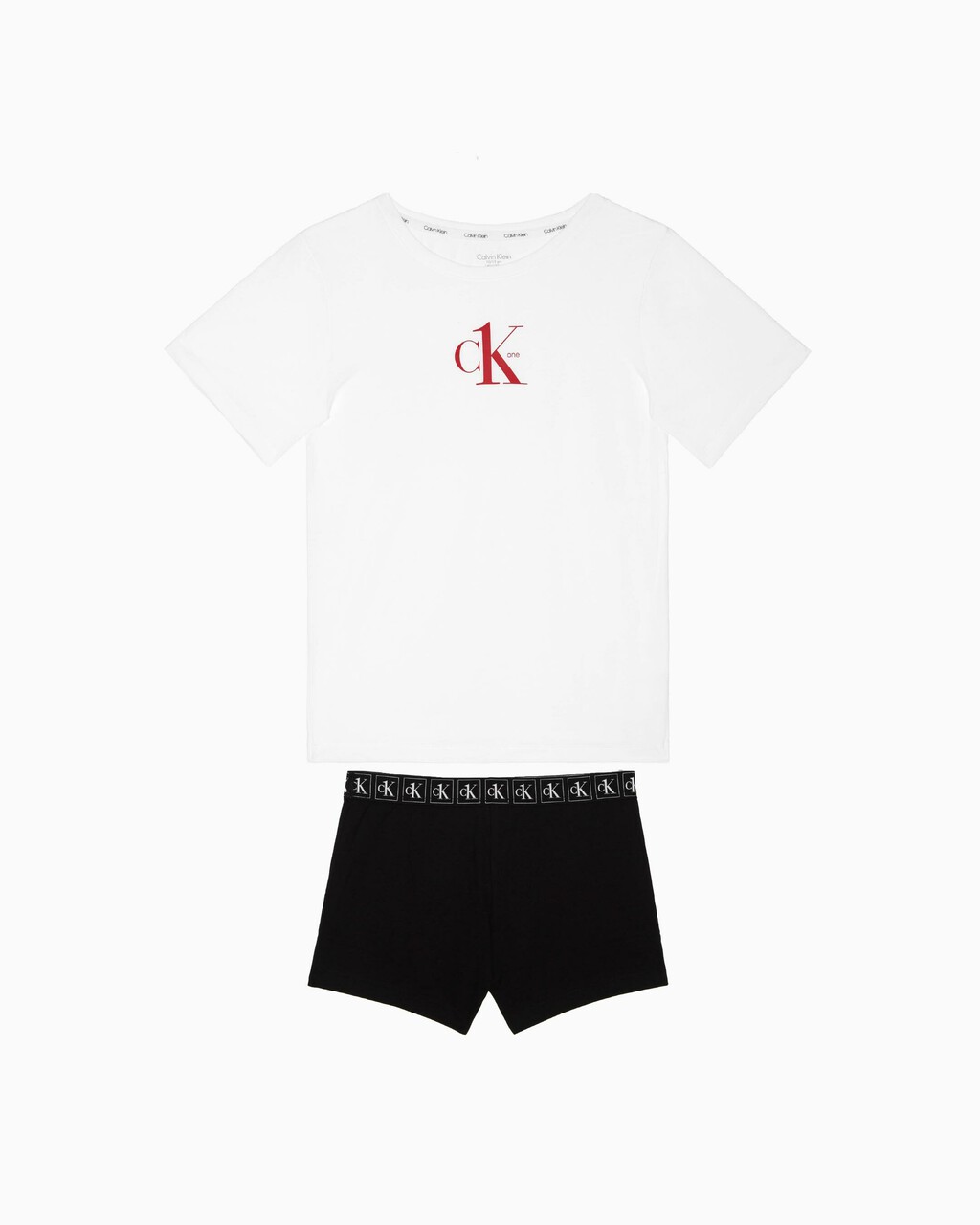 CK One Weekend Pyjama Set, PVHWHITE/W/PVHBLACK, hi-res