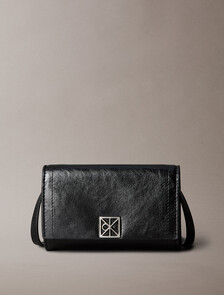 Emblem Logo Wallet, Black, hi-res