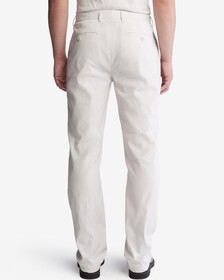 Linen Classic Trousers, White Onyx, hi-res