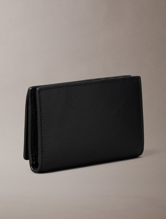 CK Emblem Leather Cardholder
