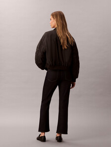 Cropped High Rise Flared Jeans, CK CLASSIC RINSE, hi-res