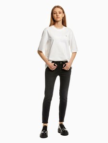 Core Black 及踝貼身牛仔褲, Acd Wash Black, hi-res