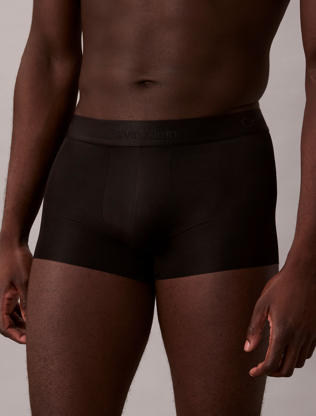 Low Rise Trunks - CK Black, Black, hi-res