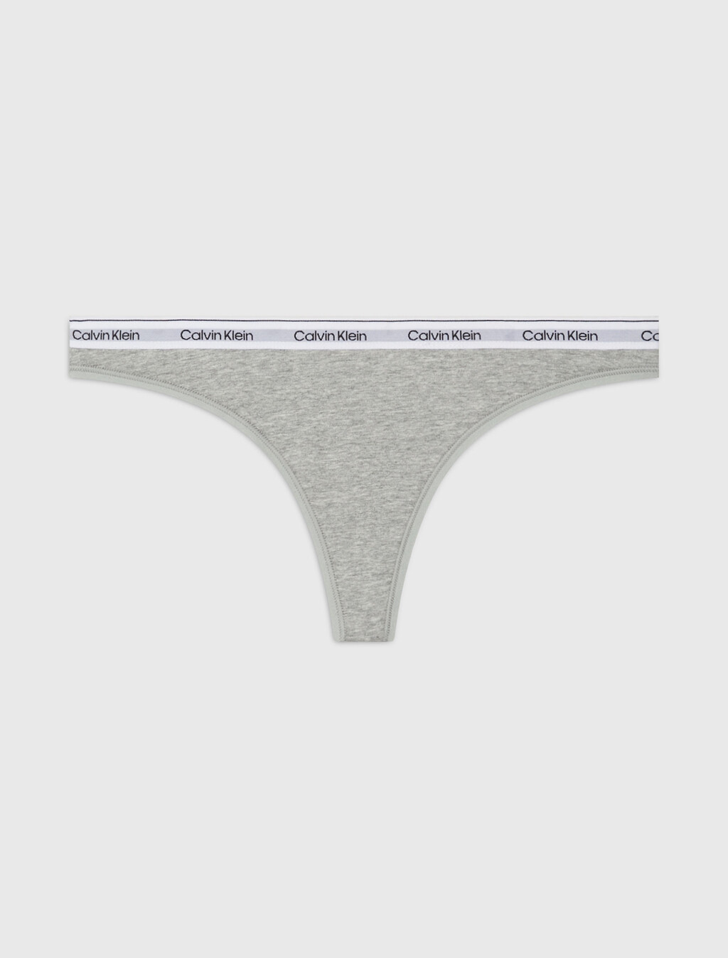 Modern Logo Thong, Grey Heather, hi-res
