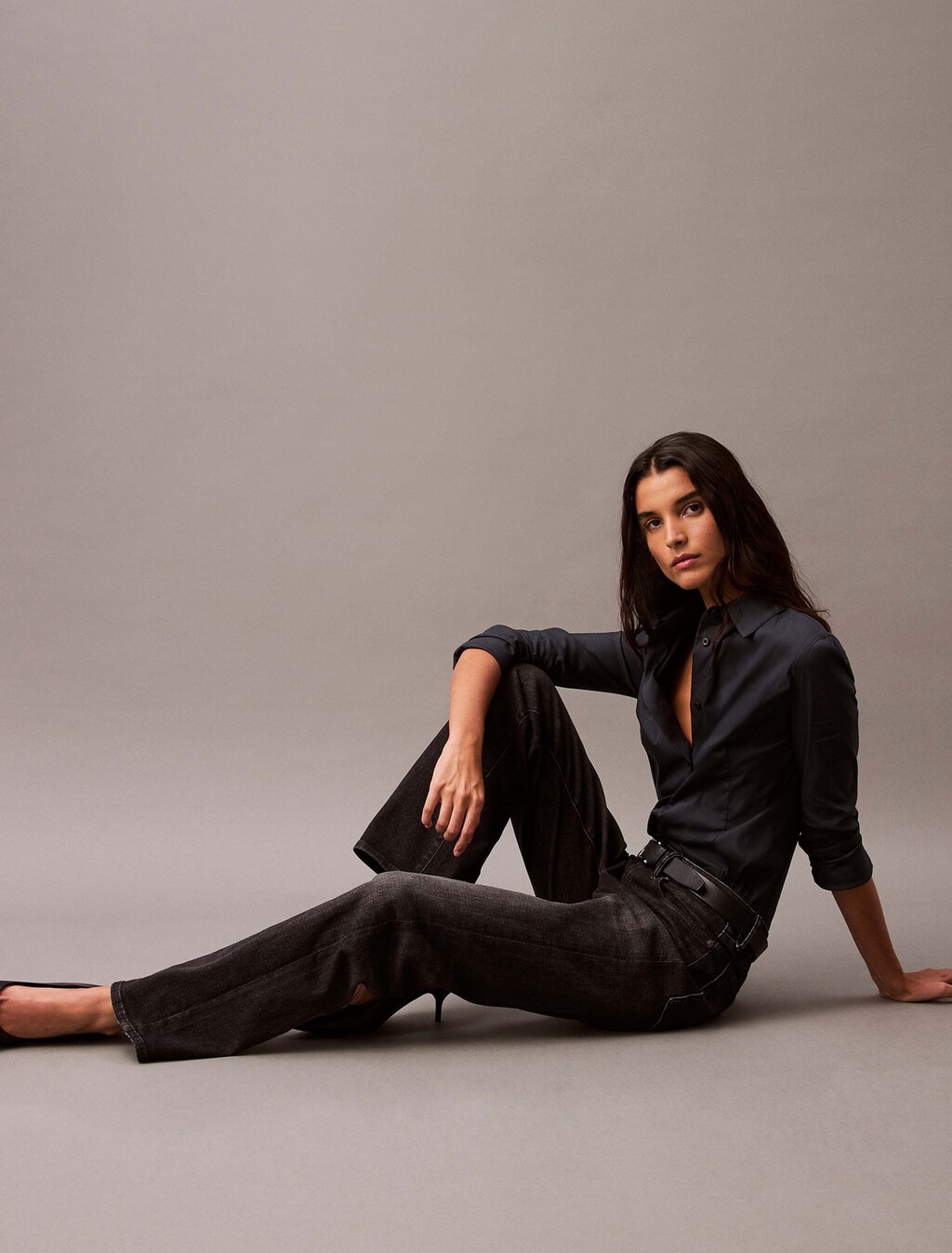 Cashmere Denim Loose Fit Jeans, MIDNIGHT STONE, hi-res