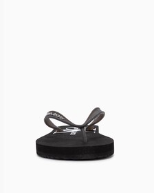 Monogram 拖鞋, Black, hi-res