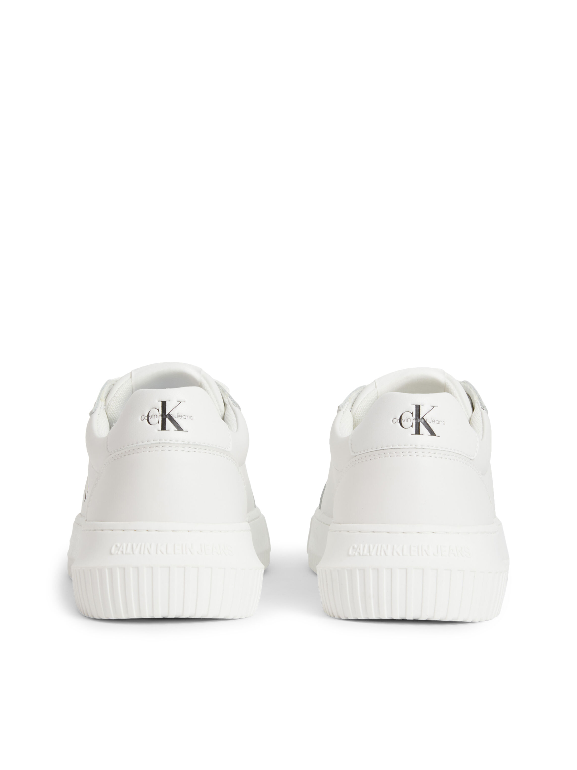 Calvin klein leather shop chunky trainers white